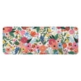 thumbnail image 1 of Pioneer Flower Floral Print Pattern Kitchen Rug Mat,Kitchen Runner Rugs Non Skid Washable,Decorative Kitchen Floor Mats for Kitchen,Sink,Laundry,17"x47.2", 1 of 7