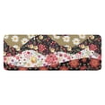 thumbnail image 1 of Pioneer Flower Floral Print Pattern Kitchen Rug Mat,Kitchen Runner Rugs Non Skid Washable,Decorative Kitchen Floor Mats for Kitchen,Sink,Laundry,17"x47.2", 1 of 7
