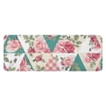 thumbnail image 1 of Pioneer Flower Floral Print Pattern Kitchen Rug Mat,Kitchen Runner Rugs Non Skid Washable,Decorative Kitchen Floor Mats for Kitchen,Sink,Laundry,17"x47.2", 1 of 7