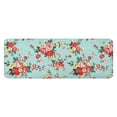 thumbnail image 1 of Pioneer Flower Floral Print Pattern Kitchen Rug Mat,Kitchen Runner Rugs Non Skid Washable,Decorative Kitchen Floor Mats for Kitchen,Sink,Laundry,17"x47.2", 1 of 7