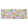 thumbnail image 1 of Pioneer Flower Floral Print Pattern Kitchen Rug Mat,Kitchen Runner Rugs Non Skid Washable,Decorative Kitchen Floor Mats for Kitchen,Sink,Laundry,17"x47.2", 1 of 7
