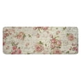 thumbnail image 1 of Pioneer Flower Floral Print Pattern Kitchen Rug Mat,Kitchen Runner Rugs Non Skid Washable,Decorative Kitchen Floor Mats for Kitchen,Sink,Laundry,17"x47.2", 1 of 7