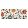 thumbnail image 1 of Pioneer Flower Floral Print Pattern Kitchen Rug Mat,Kitchen Runner Rugs Non Skid Washable,Decorative Kitchen Floor Mats for Kitchen,Sink,Laundry,17"x47.2", 1 of 7