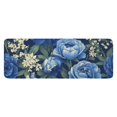 thumbnail image 1 of Pioneer Flower Floral Print Pattern Kitchen Rug Mat,Kitchen Runner Rugs Non Skid Washable,Decorative Kitchen Floor Mats for Kitchen,Sink,Laundry,17"x47.2", 1 of 7