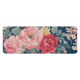 thumbnail image 1 of Pioneer Flower Floral Print Pattern Kitchen Rug Mat,Kitchen Runner Rugs Non Skid Washable,Decorative Kitchen Floor Mats for Kitchen,Sink,Laundry,17"x47.2", 1 of 7