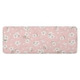 thumbnail image 1 of Pioneer Flower Floral Print Pattern Kitchen Rug Mat,Kitchen Runner Rugs Non Skid Washable,Decorative Kitchen Floor Mats for Kitchen,Sink,Laundry,17"x47.2", 1 of 7
