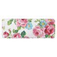 thumbnail image 1 of Pioneer Flower Floral Print Pattern Kitchen Rug Mat,Kitchen Runner Rugs Non Skid Washable,Decorative Kitchen Floor Mats for Kitchen,Sink,Laundry,17"x47.2", 1 of 7