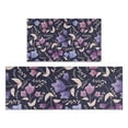 thumbnail image 1 of Pioneer Flower Floral Print Pattern Kitchen Rugs Sets Of 2,Anti Fatigue Kitchen Mat Rugs Non Slip Washable,Decorative Kitchen Floor Mats for Kitchen,Sink,Laundry,17"x30"+17"x47", 1 of 7