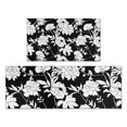 thumbnail image 1 of Pioneer Flower Floral Print Pattern Kitchen Rugs Sets Of 2,Anti Fatigue Kitchen Mat Rugs Non Slip Washable,Decorative Kitchen Floor Mats for Kitchen,Sink,Laundry,17"x30"+17"x47", 1 of 7