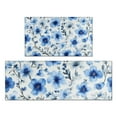 thumbnail image 1 of Pioneer Flower Floral Print Pattern Kitchen Rugs Sets Of 2,Anti Fatigue Kitchen Mat Rugs Non Slip Washable,Decorative Kitchen Floor Mats for Kitchen,Sink,Laundry,17"x30"+17"x47", 1 of 7
