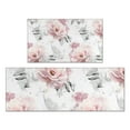 thumbnail image 1 of Pioneer Flower Floral Print Pattern Kitchen Rugs Sets Of 2,Anti Fatigue Kitchen Mat Rugs Non Slip Washable,Decorative Kitchen Floor Mats for Kitchen,Sink,Laundry,17"x30"+17"x47", 1 of 7