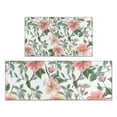 thumbnail image 1 of Pioneer Flower Floral Print Pattern Kitchen Rugs Sets Of 2,Anti Fatigue Kitchen Mat Rugs Non Slip Washable,Decorative Kitchen Floor Mats for Kitchen,Sink,Laundry,17"x30"+17"x47", 1 of 7