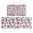 thumbnail image 1 of Pioneer Flower Floral Print Pattern Kitchen Rugs Sets Of 2,Anti Fatigue Kitchen Mat Rugs Non Slip Washable,Decorative Kitchen Floor Mats for Kitchen,Sink,Laundry,17"x30"+17"x47", 1 of 7
