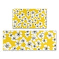 thumbnail image 1 of Pioneer Flower Floral Print Pattern Kitchen Rugs Sets Of 2,Anti Fatigue Kitchen Mat Rugs Non Slip Washable,Decorative Kitchen Floor Mats for Kitchen,Sink,Laundry,17"x30"+17"x47", 1 of 7