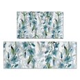 thumbnail image 1 of Pioneer Flower Floral Print Pattern Kitchen Rugs Sets Of 2,Anti Fatigue Kitchen Mat Rugs Non Slip Washable,Decorative Kitchen Floor Mats for Kitchen,Sink,Laundry,17"x30"+17"x47", 1 of 7