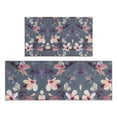thumbnail image 1 of Pioneer Flower Floral Print Pattern Kitchen Rugs Sets Of 2,Anti Fatigue Kitchen Mat Rugs Non Slip Washable,Decorative Kitchen Floor Mats for Kitchen,Sink,Laundry,17"x30"+17"x47", 1 of 7