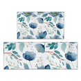 thumbnail image 1 of Pioneer Flower Floral Print Pattern Kitchen Rugs Sets Of 2,Anti Fatigue Kitchen Mat Rugs Non Slip Washable,Decorative Kitchen Floor Mats for Kitchen,Sink,Laundry,17"x30"+17"x47", 1 of 7