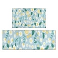 thumbnail image 1 of Pioneer Flower Floral Print Pattern Kitchen Rugs Sets Of 2,Anti Fatigue Kitchen Mat Rugs Non Slip Washable,Decorative Kitchen Floor Mats for Kitchen,Sink,Laundry,17"x30"+17"x47", 1 of 7