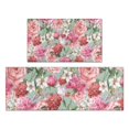 thumbnail image 1 of Pioneer Flower Floral Print Pattern Kitchen Rugs Sets Of 2,Anti Fatigue Kitchen Mat Rugs Non Slip Washable,Decorative Kitchen Floor Mats for Kitchen,Sink,Laundry,17"x30"+17"x47", 1 of 7