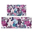 thumbnail image 1 of Pioneer Flower Floral Print Pattern Kitchen Rugs Sets Of 2,Anti Fatigue Kitchen Mat Rugs Non Slip Washable,Decorative Kitchen Floor Mats for Kitchen,Sink,Laundry,17"x30"+17"x47", 1 of 7