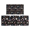 thumbnail image 1 of Pioneer Flower Floral Print Pattern Kitchen Rugs Sets Of 2, Anti Fatigue Non Slip Washable Floor Mats for Kitchen Sink Laundry, 17X30 Inch + 17X47 Inch, 1 of 6