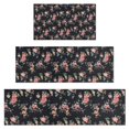 thumbnail image 1 of Pioneer Flower Floral Print Pattern Kitchen Rugs Sets Of 3,Kitchen Runner Rugs Non Skid Washable,Decorative Kitchen Floor Mats for Kitchen,Sink,Laundry,17"x30"+ 17"x47" + 17"x59", 1 of 6
