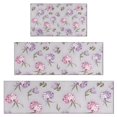 thumbnail image 1 of Pioneer Flower Floral Print Pattern Kitchen Rugs Sets Of 3,Kitchen Runner Rugs Non Skid Washable,Decorative Kitchen Floor Mats for Kitchen,Sink,Laundry,17"x30"+ 17"x47" + 17"x59", 1 of 6