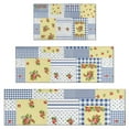 thumbnail image 1 of Pioneer Flower Floral Print Pattern Kitchen Rugs Sets Of 3,Kitchen Runner Rugs Non Skid Washable,Decorative Kitchen Floor Mats for Kitchen,Sink,Laundry,17"x30"+ 17"x47" + 17"x59", 1 of 6