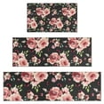thumbnail image 1 of Pioneer Flower Floral Print Pattern Kitchen Rugs Sets Of 3,Kitchen Runner Rugs Non Skid Washable,Decorative Kitchen Floor Mats for Kitchen,Sink,Laundry,17"x30"+ 17"x47" + 17"x59", 1 of 6
