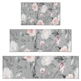 thumbnail image 1 of Pioneer Flower Floral Print Pattern Kitchen Rugs Sets Of 3,Kitchen Runner Rugs Non Skid Washable,Decorative Kitchen Floor Mats for Kitchen,Sink,Laundry,17"x30"+ 17"x47" + 17"x59", 1 of 6