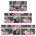 thumbnail image 1 of Pioneer Flower Floral Print Pattern Kitchen Rugs Sets Of 3,Kitchen Runner Rugs Non Skid Washable,Decorative Kitchen Floor Mats for Kitchen,Sink,Laundry,17"x30"+ 17"x47" + 17"x59", 1 of 6