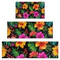 thumbnail image 1 of Pioneer Flower Floral Print Pattern Kitchen Rugs Sets Of 3,Kitchen Runner Rugs Non Skid Washable,Decorative Kitchen Floor Mats for Kitchen,Sink,Laundry,17"x30"+ 17"x47" + 17"x59", 1 of 6