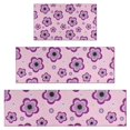 thumbnail image 1 of Pioneer Flower Floral Print Pattern Kitchen Rugs Sets Of 3,Kitchen Runner Rugs Non Skid Washable,Decorative Kitchen Floor Mats for Kitchen,Sink,Laundry,17"x30"+ 17"x47" + 17"x59", 1 of 6
