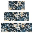 thumbnail image 1 of Pioneer Flower Floral Print Pattern Kitchen Rugs Sets Of 3,Kitchen Runner Rugs Non Skid Washable,Decorative Kitchen Floor Mats for Kitchen,Sink,Laundry,17"x30"+ 17"x47" + 17"x59", 1 of 6