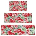 thumbnail image 1 of Pioneer Flower Floral Print Pattern Kitchen Rugs Sets Of 3,Kitchen Runner Rugs Non Skid Washable,Decorative Kitchen Floor Mats for Kitchen,Sink,Laundry,17"x30"+ 17"x47" + 17"x59", 1 of 6