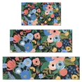 thumbnail image 1 of Pioneer Flower Floral Print Pattern Kitchen Rugs Sets Of 3,Kitchen Runner Rugs Non Skid Washable,Decorative Kitchen Floor Mats for Kitchen,Sink,Laundry,17"x30"+ 17"x47" + 17"x59", 1 of 6