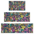 thumbnail image 1 of Pioneer Flower Floral Print Pattern Kitchen Rugs Sets Of 3,Kitchen Runner Rugs Non Skid Washable,Decorative Kitchen Floor Mats for Kitchen,Sink,Laundry,17"x30"+ 17"x47" + 17"x59", 1 of 6