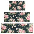thumbnail image 1 of Pioneer Flower Floral Print Pattern Kitchen Rugs Sets Of 3,Kitchen Runner Rugs Non Skid Washable,Decorative Kitchen Floor Mats for Kitchen,Sink,Laundry,17"x30"+ 17"x47" + 17"x59", 1 of 6