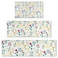thumbnail image 1 of Pioneer Flower Floral Print Pattern Kitchen Rugs Sets Of 3,Kitchen Runner Rugs Non Skid Washable,Decorative Kitchen Floor Mats for Kitchen,Sink,Laundry,17"x30"+ 17"x47" + 17"x59", 1 of 6