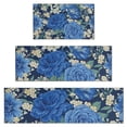 thumbnail image 1 of Pioneer Flower Floral Print Pattern Kitchen Rugs Sets Of 3,Kitchen Runner Rugs Non Skid Washable,Decorative Kitchen Floor Mats for Kitchen,Sink,Laundry,17"x30"+ 17"x47" + 17"x59", 1 of 6