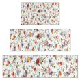 thumbnail image 1 of Pioneer Flower Floral Print Pattern Kitchen Rugs Sets Of 3,Kitchen Runner Rugs Non Skid Washable,Decorative Kitchen Floor Mats for Kitchen,Sink,Laundry,17"x30"+ 17"x47" + 17"x59", 1 of 6