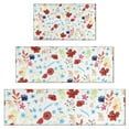 thumbnail image 1 of Pioneer Flower Floral Print Pattern Kitchen Rugs Sets Of 3,Kitchen Runner Rugs Non Skid Washable,Decorative Kitchen Floor Mats for Kitchen,Sink,Laundry,17"x30"+ 17"x47" + 17"x59", 1 of 6