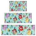 thumbnail image 1 of Pioneer Flower Floral Print Pattern Kitchen Rugs Sets Of 3,Kitchen Runner Rugs Non Skid Washable,Decorative Kitchen Floor Mats for Kitchen,Sink,Laundry,17"x30"+ 17"x47" + 17"x59", 1 of 6