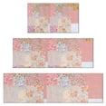thumbnail image 1 of Pioneer Flower Floral Print Pattern Kitchen Rugs Sets Of 3,Kitchen Runner Rugs Non Skid Washable,Decorative Kitchen Floor Mats for Kitchen,Sink,Laundry,17"x30"+ 17"x47" + 17"x59", 1 of 6