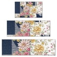 thumbnail image 1 of Pioneer Flower Floral Print Pattern Kitchen Rugs Sets Of 3,Kitchen Runner Rugs Non Skid Washable,Decorative Kitchen Floor Mats for Kitchen,Sink,Laundry,17"x30"+ 17"x47" + 17"x59", 1 of 6