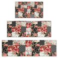 thumbnail image 1 of Pioneer Flower Floral Print Pattern Kitchen Rugs Sets Of 3,Kitchen Runner Rugs Non Skid Washable,Decorative Kitchen Floor Mats for Kitchen,Sink,Laundry,17"x30"+ 17"x47" + 17"x59", 1 of 6