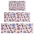 thumbnail image 1 of Pioneer Flower Floral Print Pattern Kitchen Rugs Sets Of 3,Kitchen Runner Rugs Non Skid Washable,Decorative Kitchen Floor Mats for Kitchen,Sink,Laundry,17"x30"+ 17"x47" + 17"x59", 1 of 6