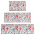 thumbnail image 1 of Pioneer Flower Floral Print Pattern Kitchen Rugs Sets Of 3,Kitchen Runner Rugs Non Skid Washable,Decorative Kitchen Floor Mats for Kitchen,Sink,Laundry,17"x30"+ 17"x47" + 17"x59", 1 of 6