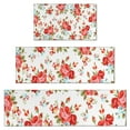 thumbnail image 1 of Pioneer Flower Floral Print Pattern Kitchen Rugs Sets Of 3,Kitchen Runner Rugs Non Skid Washable,Decorative Kitchen Floor Mats for Kitchen,Sink,Laundry,17"x30"+ 17"x47" + 17"x59", 1 of 6