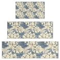 thumbnail image 1 of Pioneer Flower Floral Print Pattern Kitchen Rugs Sets Of 3,Kitchen Runner Rugs Non Skid Washable,Decorative Kitchen Floor Mats for Kitchen,Sink,Laundry,17"x30"+ 17"x47" + 17"x59", 1 of 6